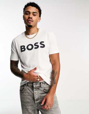 BOSS Orange Thinking 1 t-shirt in white