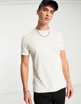 BOSS Orange - Tokks - T-shirt - Blanc ouvert délavé