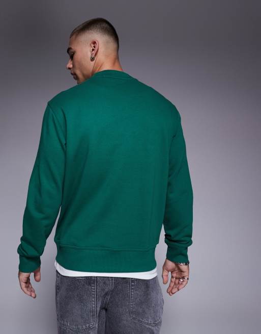 BOSS Herren Sweatshirt Wesmallcrew – 100% Baumwolle, Klassisches Basic Für Freizeit Und Büro