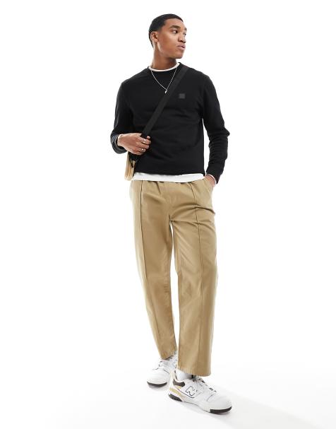 BOSS Orange – Westart – Svart sweatshirt med boxlogga - view 1