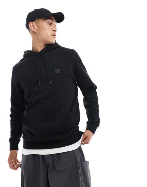 BOSS Orange - Wetalk - Hoodie in zwart - view 1