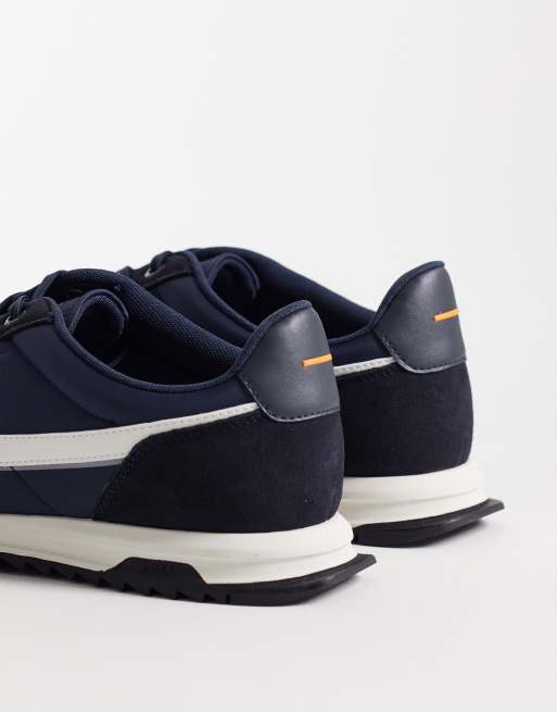 BOSS Orange – Zayn – Granatowe buty sportowe z niską cholewką, 2 z 5