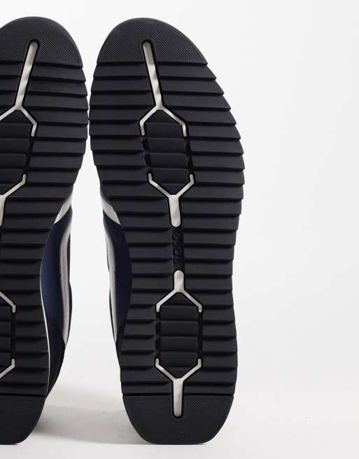 BOSS Orange – Zayn – Granatowe buty sportowe z niską cholewką, 5 z 5