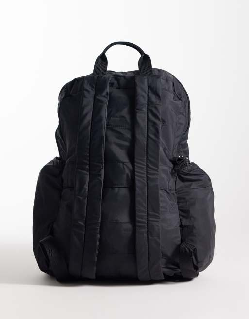 Boss Packable tonal logo backpack in black, 3 of 5