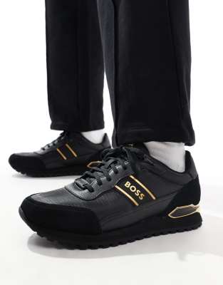 Boss - Parkour Runner - Baskets - et dor - Boss By Hugo Boss - Modalova