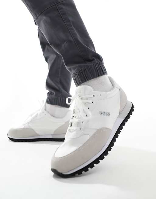 Hugo boss deals sonic run trainers