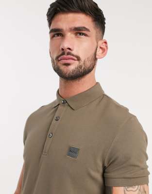 boss passenger polo khaki