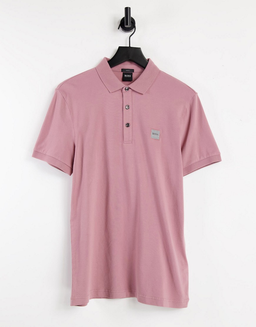 BOSS Passenger polo in pink