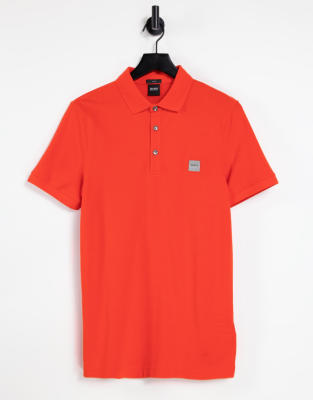 Hugo Boss Passenger Polo In Red