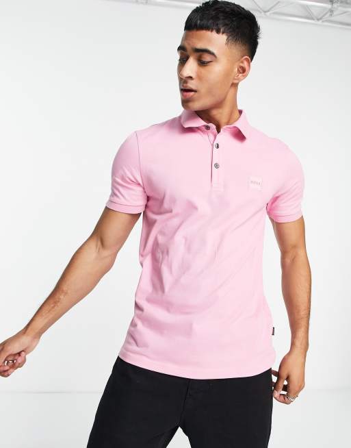 Pink boss hotsell polo shirt