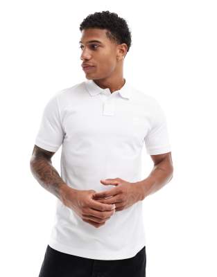 Boss Passenger polo top in white - WHITE