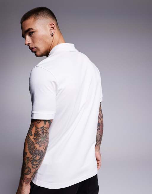 BOSS - Passenger - Polotop i hvid, 4 af 4