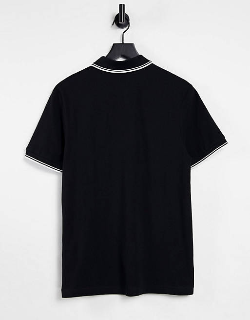 Polo shirts BOSS Pchup1 polo in black 