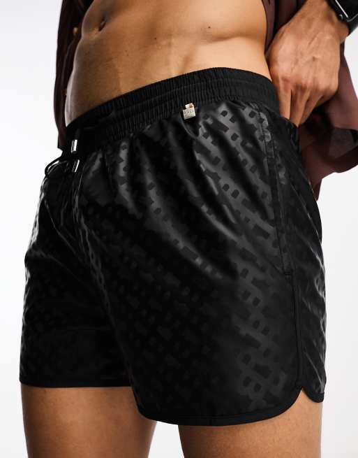 Gucci swim hot sale shorts black