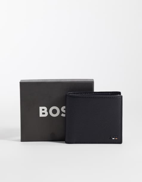 BOSS - Ray - Sort tegnebog med to sider og ikonlogo - view 1