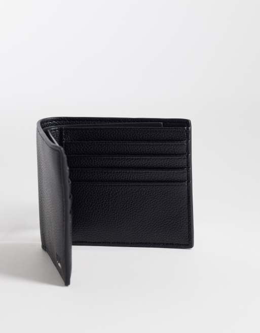 Boss – Ray – Zweifach faltbare Brieftasche in Schwarz mit Markenlogo, 3 von 3