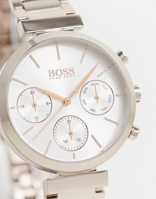 boss watch rose gold