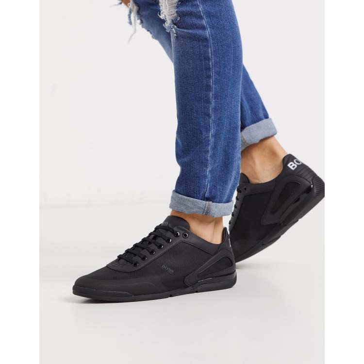 Boss athleisure saturn on sale low top trainers