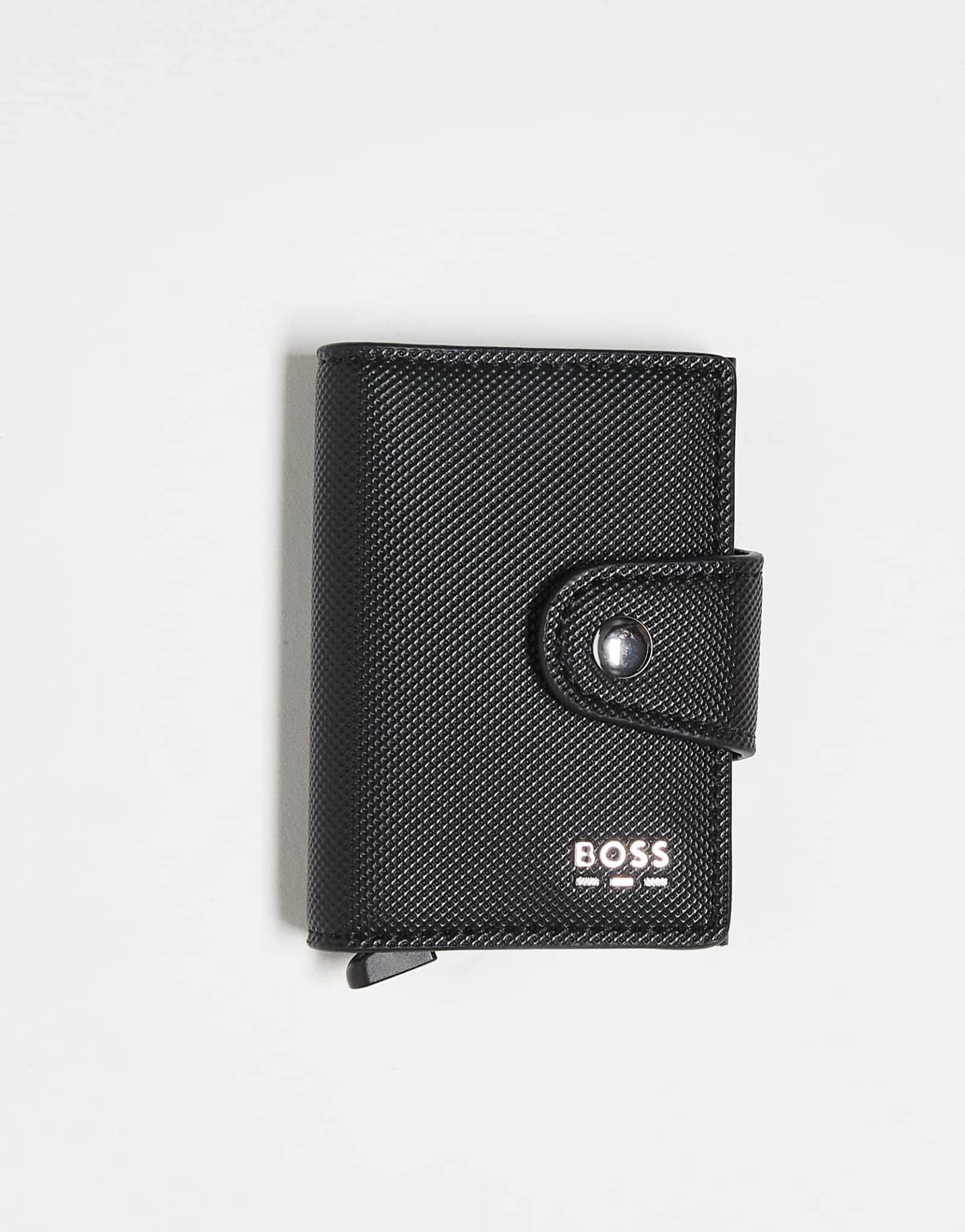 Держатель карты Boss Secrid в черном цвете