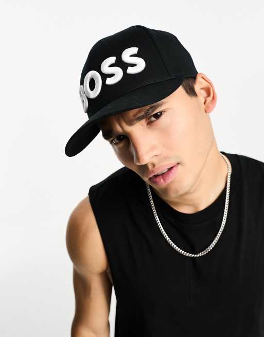 BOSS Sevile baseball cap black | ASOS in