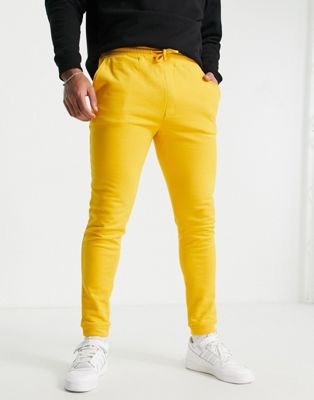 BOSS Skeefast joggers in gold