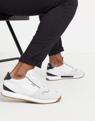 Hugo Boss Sonic Sneakers In White 