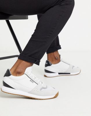 BOSS Sonic trainers in white | ASOS