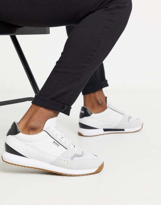 Hugo boss deals sonic run trainers