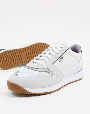 boss sonic trainers white