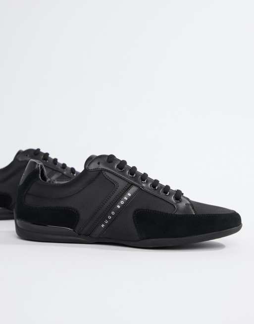 Hugo boss 2025 spacit trainers black