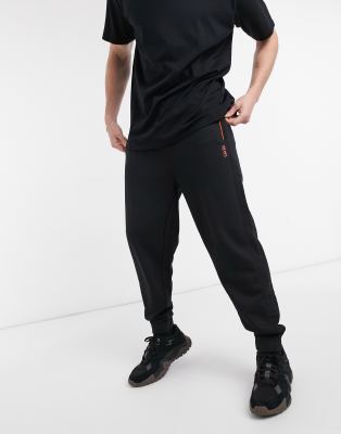 black boss joggers