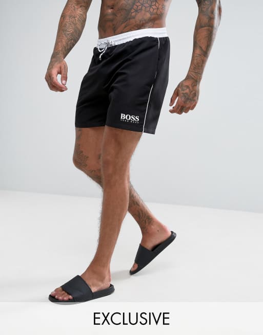 BOSS – Star Fish – Badshorts – Endast hos ASOS