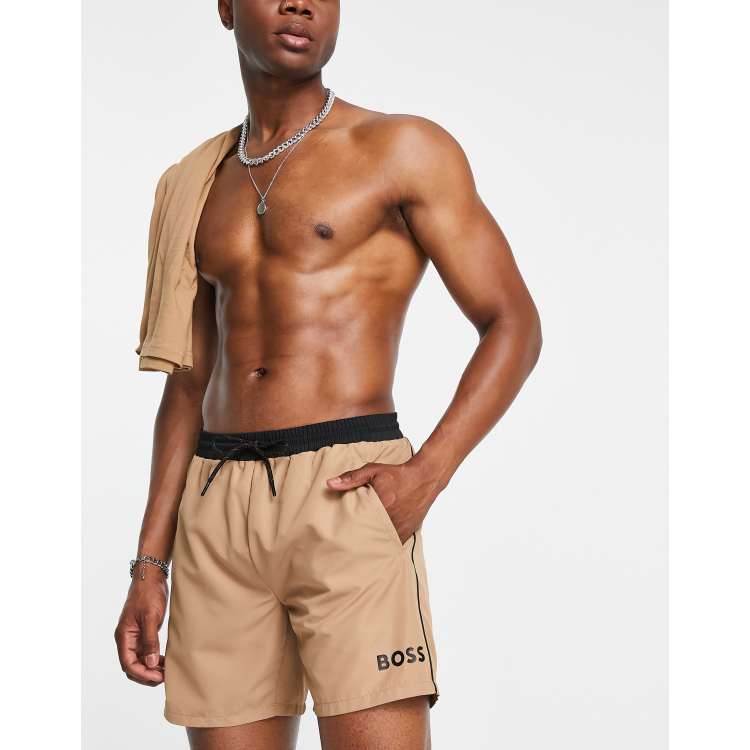 Hugo boss swim shorts on sale asos