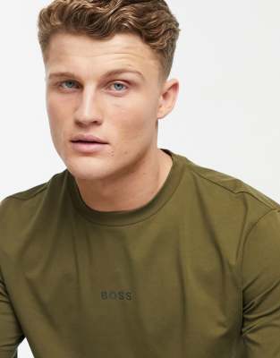 khaki boss t shirt