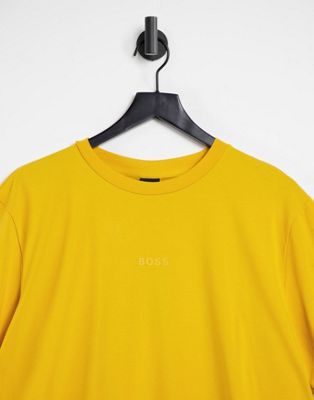 yellow boss t shirt
