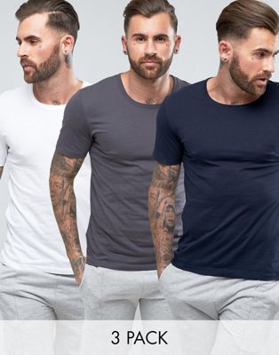 BOSS T-Shirts 3 Pack in Regular Fit | ASOS