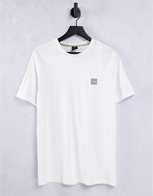 T-Shirts & Vests BOSS Tales t-shirt in white 