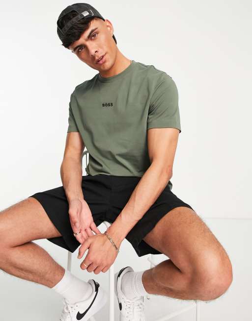BOSS Tchup t-shirt in green