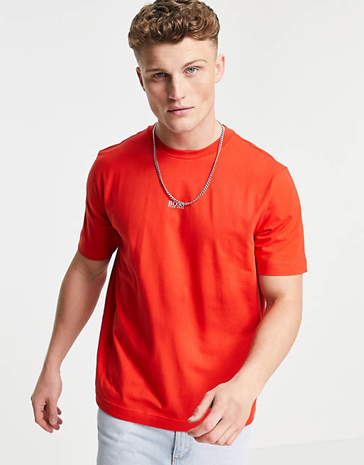  BOSS Tchup t-shirt in red 