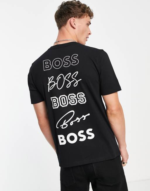 Boss printed t clearance shirt