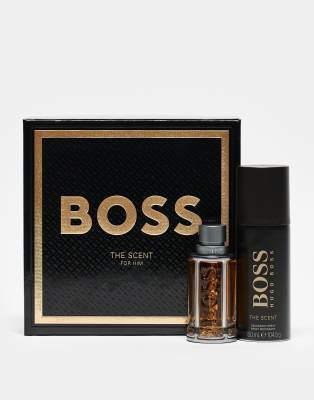 BOSS The Scent Eau de Toilette For Him Giftset 50ml (Worth £89)-No colour