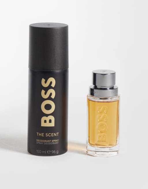 BOSS The Scent Eau de Toilette for Men and Deodorant Spray Duo Gift Set 50ml & 150ml, 3 of 4
