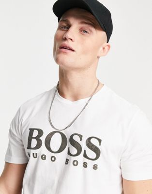 BOSS Tlogo 21 t-shirt in white