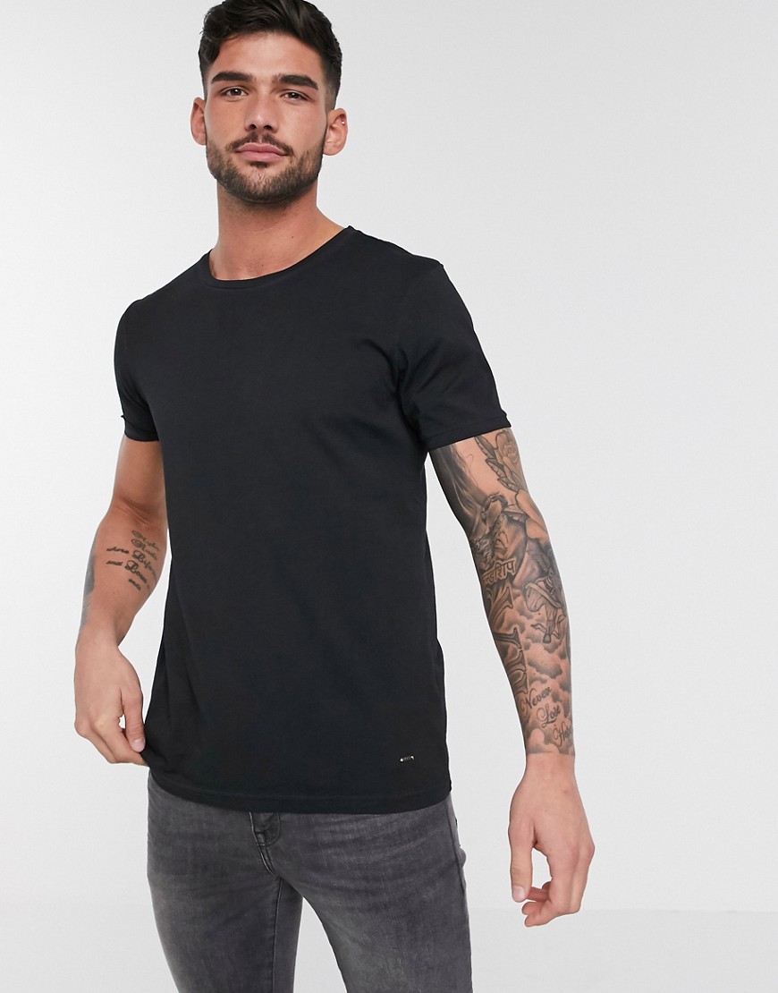 BOSS - Troy - T-shirt-Zwart