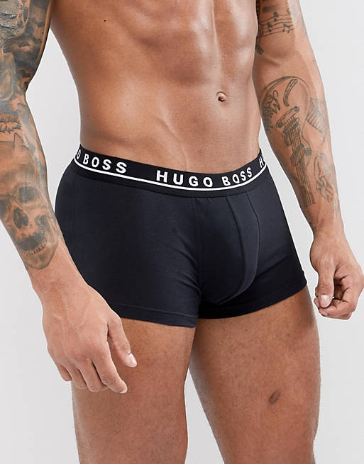 Black Size Hugo Boss 3-Pack Cyclist Boxer Trunks Small 