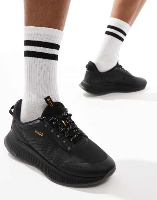BOSS - ttnm evo - Sneakers nere da corsa, 3 di 5