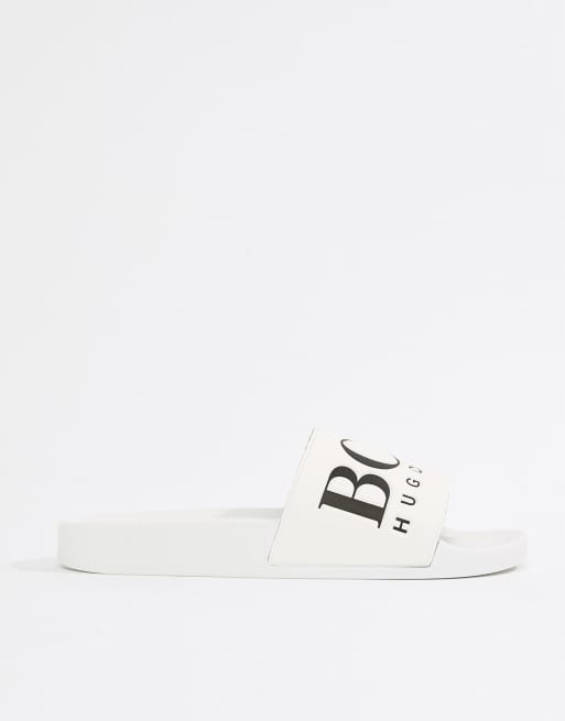 Hugo boss sliders on sale asos