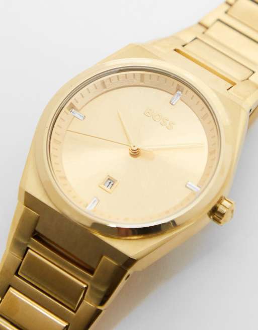 Boss womens bracelet watch with gold dial in gold 1502672, 3 of 4