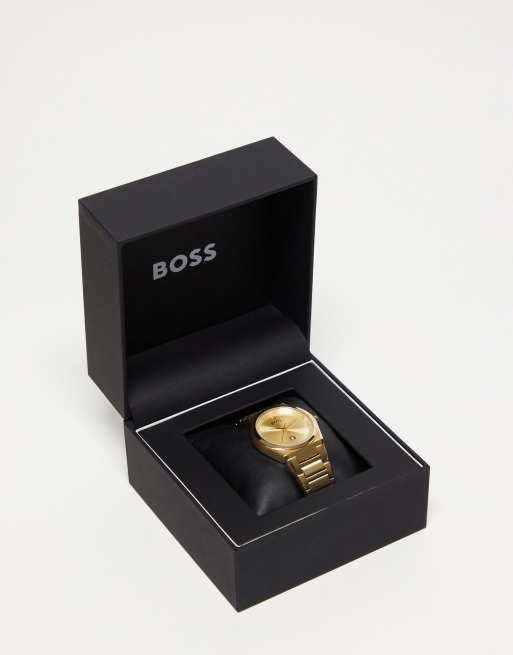 Boss womens bracelet watch with gold dial in gold 1502672, 4 of 4