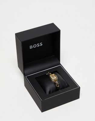 Boss X Hailey Bieber womens bracelet watch in gold 1502655